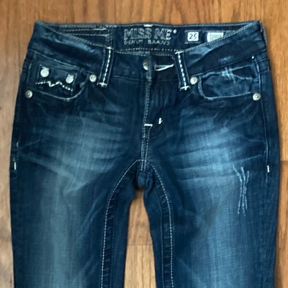 MISS ME - sz 25 straight-approx. 32” inseam - Picture 5 of 7